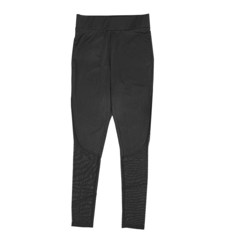 thumbnail image 2 of WILLBEST Leggins Deportivos Mujer Leggings De Fitness Para Mujer Malla De Cintura Alta Con Malla Patchwork Skinny Push Up Pant Xl, 2 of 9